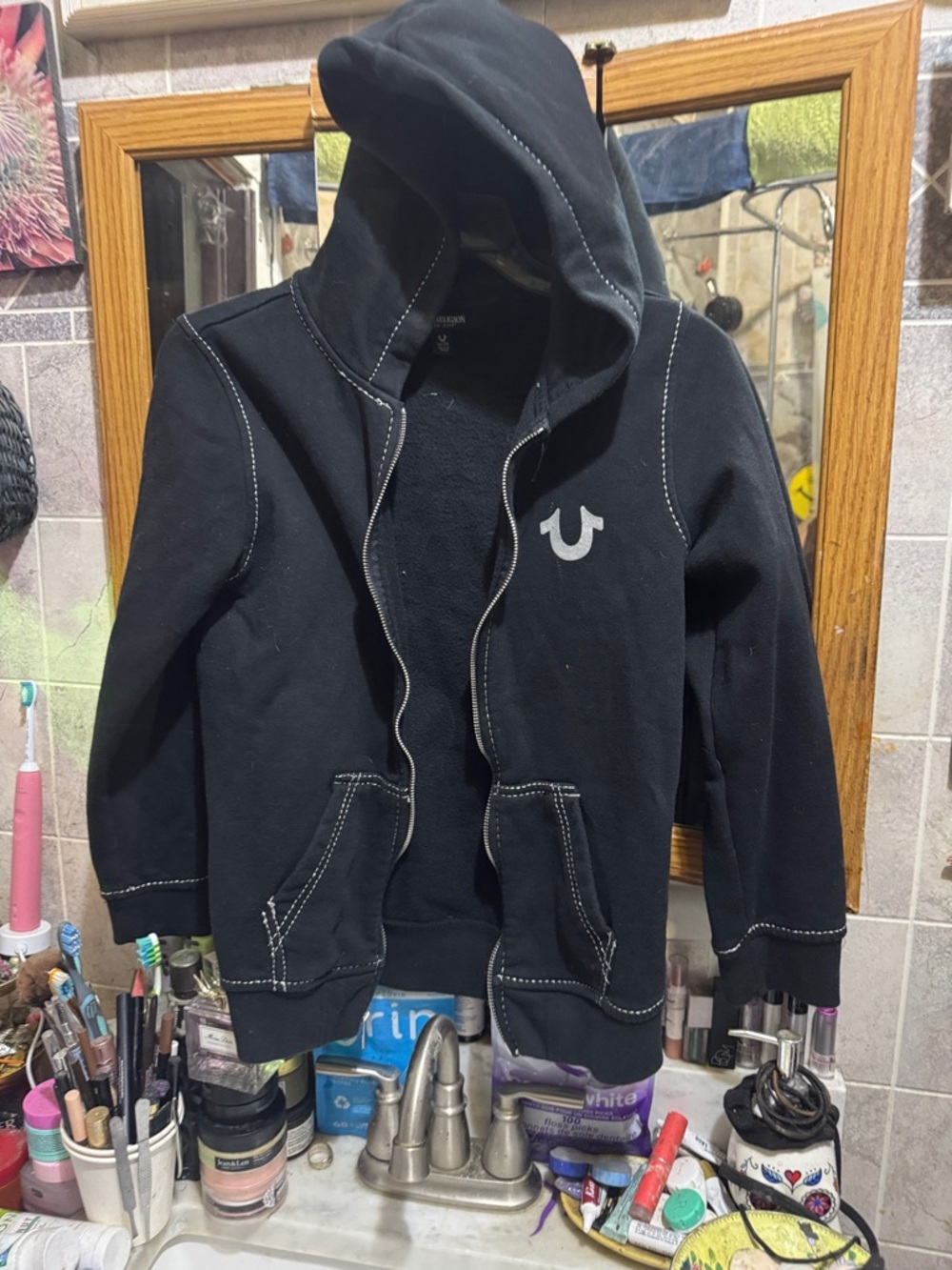 True religion cotton hoodie